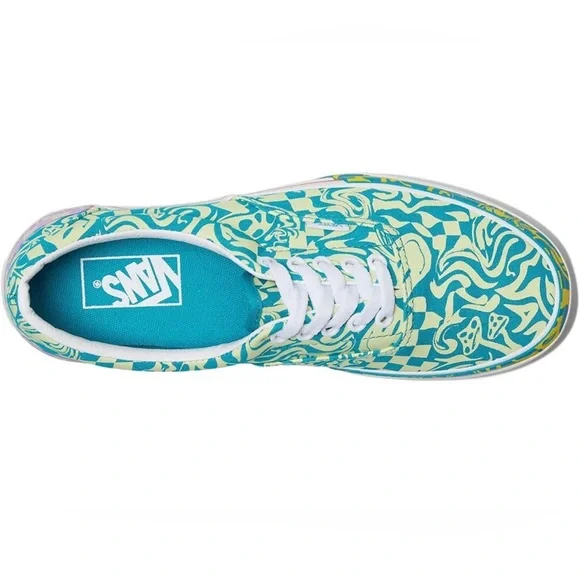 VANS | Era Stacked Wavy Daze Tile Blue Sneakers - Picture 2 of 3
